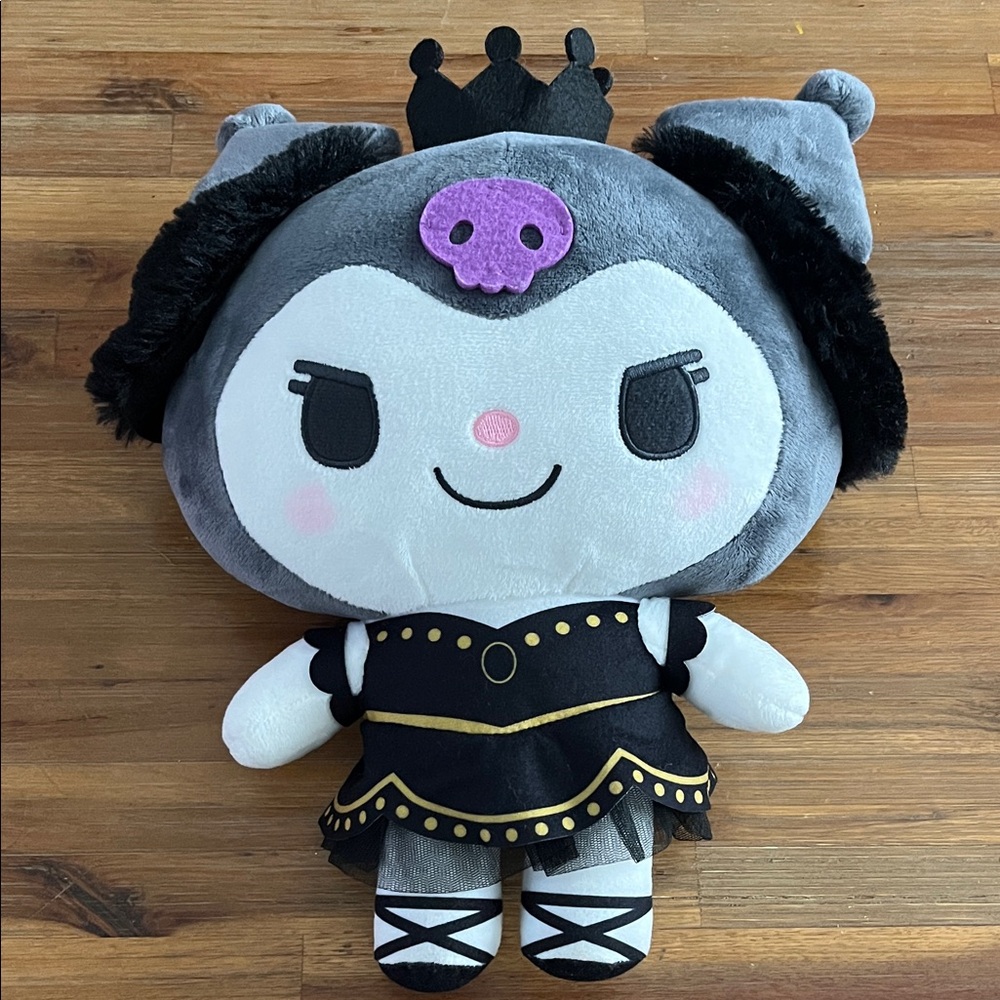 RARE Sanrio Kuromi Yurukawa Plush doll SWAN LAKE ver. from JAPAN
